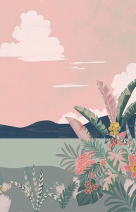 YNF 103424804 L California Sunrise Young & Free Tapeta