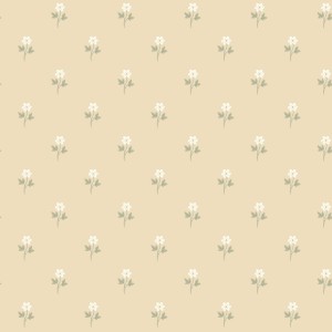 6972 Österlen Tapeta roślinna, małe kwiatki, vintage