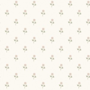 6973 Österlen Tapeta roślinna, małe kwiatki, vintage