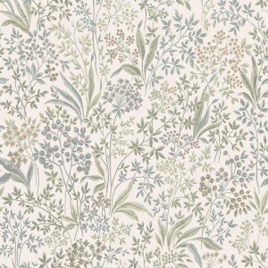 2026 Icons Tapeta roślinna, liście, jasna, beżowa