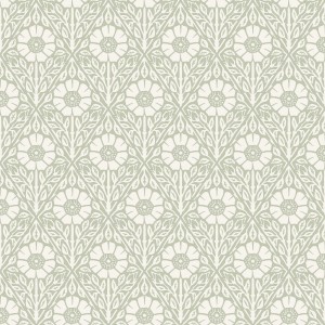 5811 Nordic Folk Tapeta roślinna, kwiaty