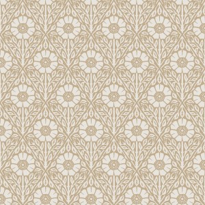 5814 Nordic Folk Tapeta roślinna, kwiaty