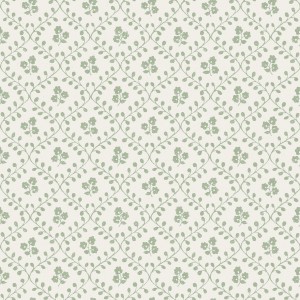 5823 Nordic Folk Tapeta w kwiaty, geometryczny wzór