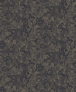 ROM103 Romance Tapeta roślinna, delikatny wzór