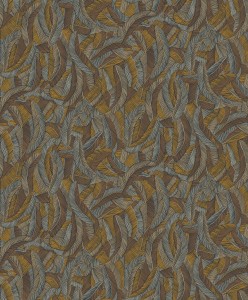 ROM202 Romance Tapeta roślinna, liście, pióra