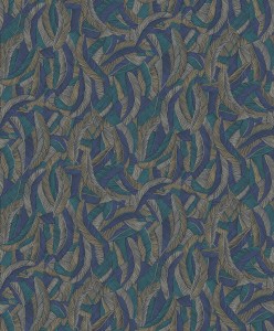 ROM203 Romance Tapeta roślinna, liście, pióra