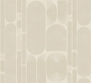 ROC201 Rock Tapeta geometryczna, łuki, art deco