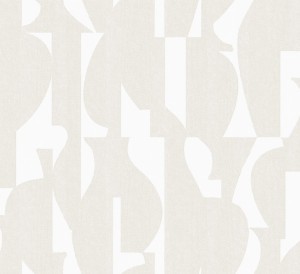 TER301 Terra Tapeta geometryczna, zniekształcone wazony