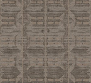 RIC303 Serica Tapeta z etniczna z geometrycznym wzorem