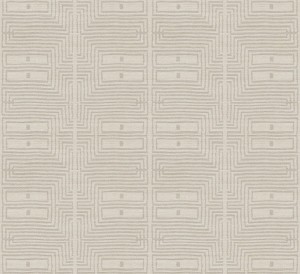 RIC304 Serica Tapeta etniczna z geometrycznym wzorem