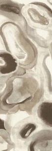 DGERO3024 Erosion mural abstrakcyjny o miękkich, organicznych formach