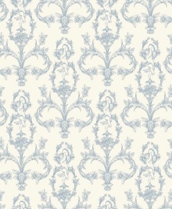 BTJD 201716226 Les Belles Toiles De Jouy 2 Tapeta w ornamenty i cherubiny