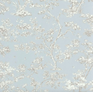 BTJD 81526106  Les Belles Toiles De Jouy 2 Tapeta w drzewa