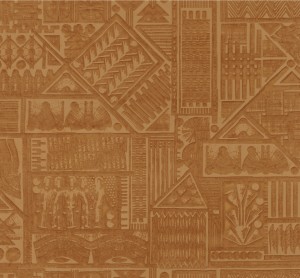 23400 Memphis Tapeta tekstylna 3D geometryczna hieroglify