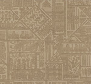 23401 Memphis Tapeta tekstylna 3D geometryczna hieroglify