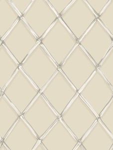 Cole & Son 99/5024 Folie Tapeta beżowa, geometryczna, romby